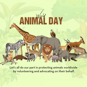 World Animal Day