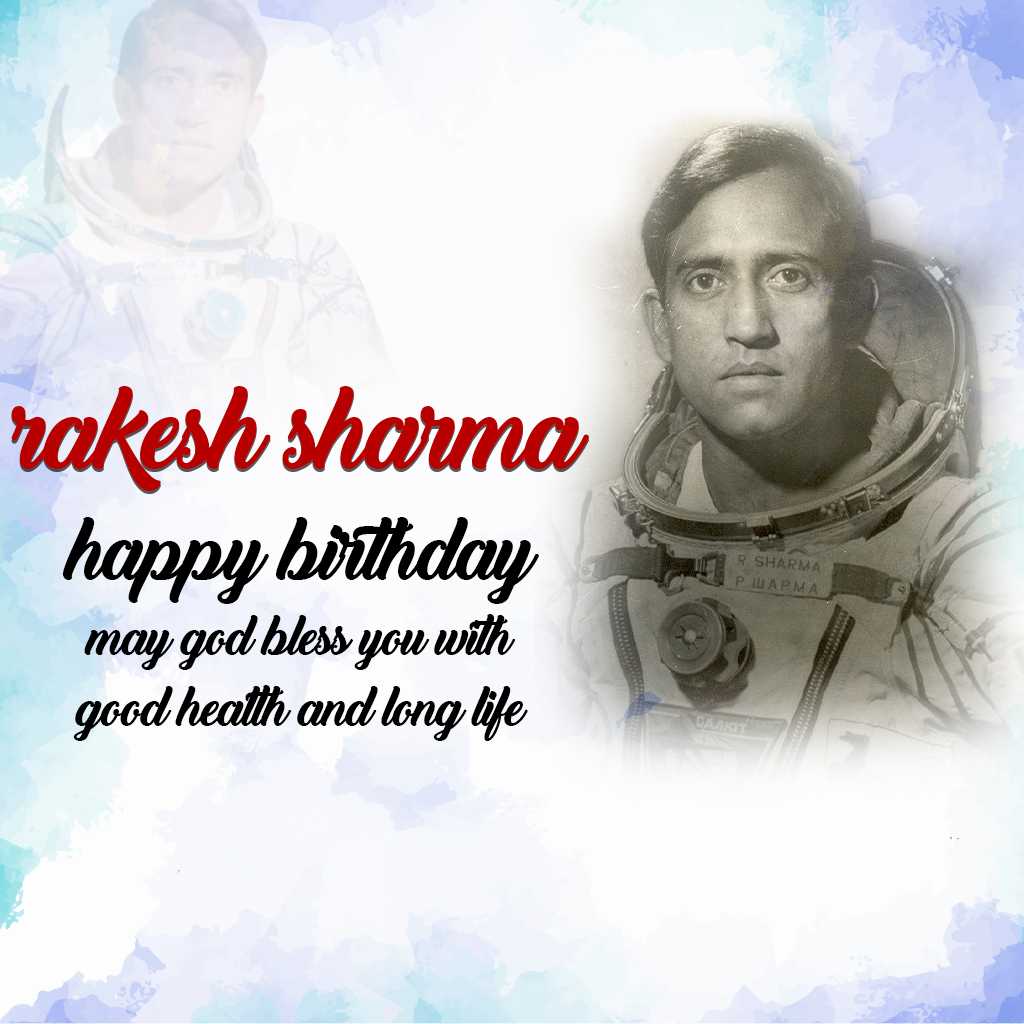 Rakesh Sharma Birthday