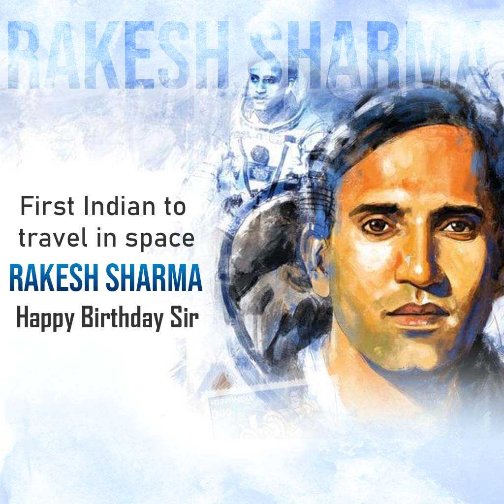 Rakesh Sharma Birthday