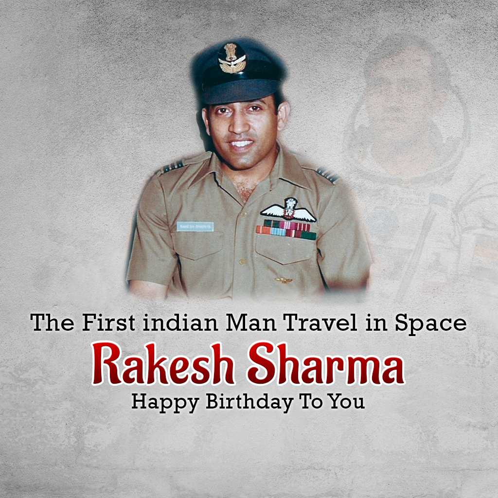 Rakesh Sharma Birthday