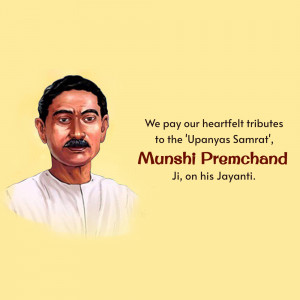 Munshi Premchand Janm Jayanti