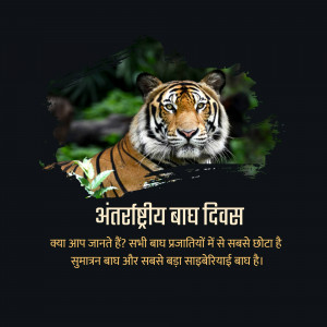International Tiger Day