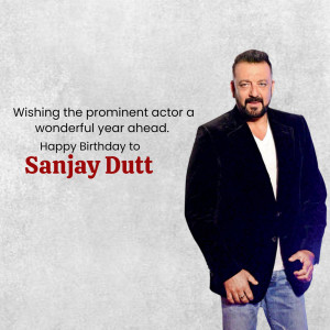 Sanjay Dutt Birthday