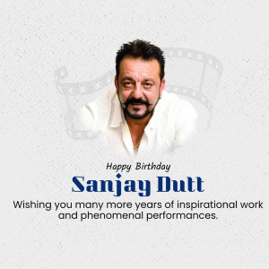 Sanjay Dutt Birthday