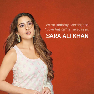 Sara Ali Khan Birthday