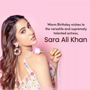 Sara Ali Khan Birthday