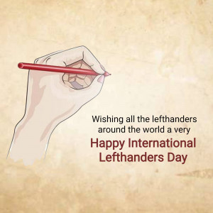 International Lefthanders Day