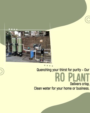 R.O. Water & Softener