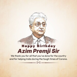 Azim Premji | Birthday