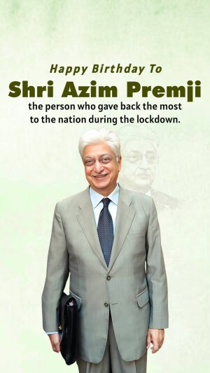 Azim Premji | Birthday