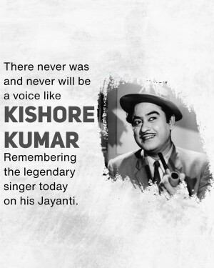 Kishore Kumar Jayanti