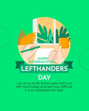 International Lefthanders Day