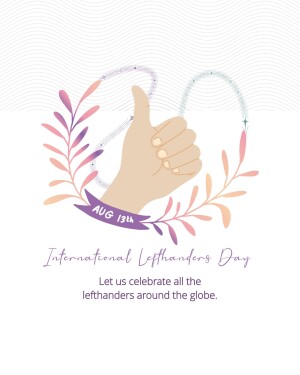 International Lefthanders Day