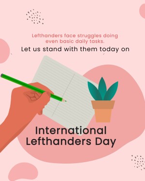 International Lefthanders Day