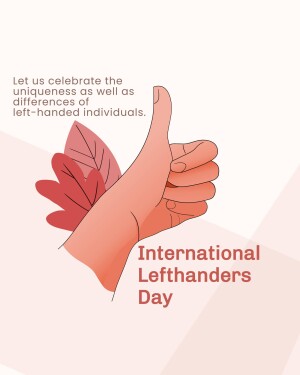 International Lefthanders Day