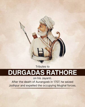 Durgadas Rathore Jayanti