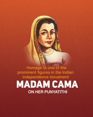 Bhikaiji Cama Punyatithi