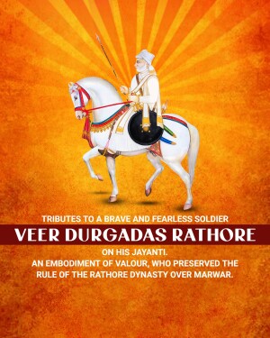 Durgadas Rathore Jayanti