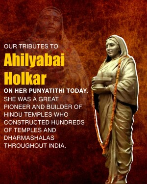 Ahilyabai Holkar Punyatithi