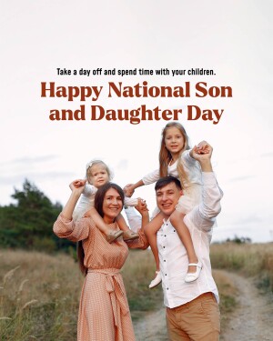 National Son and Daughter Day