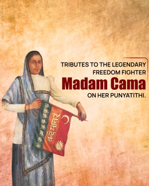 Bhikaiji Cama Punyatithi
