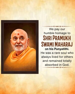 Pramukh Swami Maharaj Punyatithi