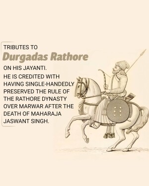 Durgadas Rathore Jayanti