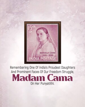 Bhikaiji Cama Punyatithi