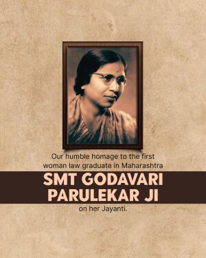 Godavari Parulekar Jayanti