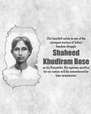Khudiram Bose Punyatithi