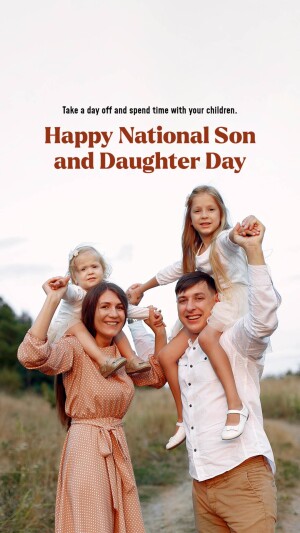 National Son and Daughter Day