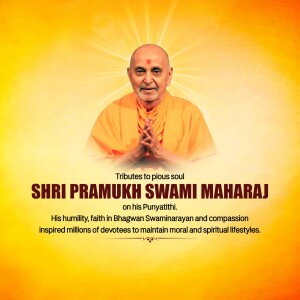 Pramukh Swami Maharaj Punyatithi