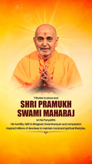Pramukh Swami Maharaj Punyatithi