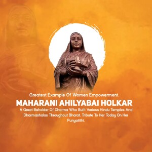 Ahilyabai Holkar Punyatithi