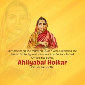 Ahilyabai Holkar Punyatithi