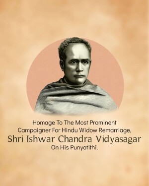 Ishwar Chandra Vidyasagar Punyatithi
