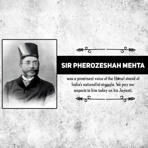 Sir Pherozeshah Merwanjee Mehta KCIE Jayanti