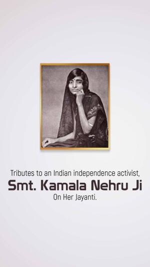 Kamla Nehru Jayanti