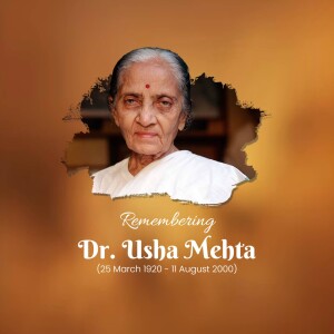Dr. Usha Mehta Ji Punyatithi