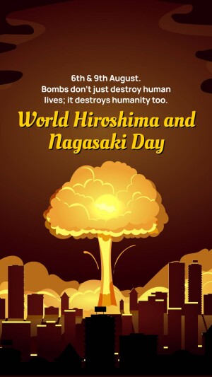 World Hiroshima and Nagasaki Day