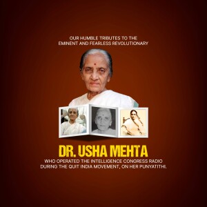 Dr. Usha Mehta Ji Punyatithi