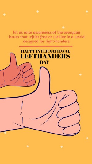 International Lefthanders Day