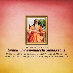 Chinmayananda Punyatithi