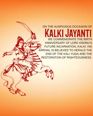 Kalki Jayanti