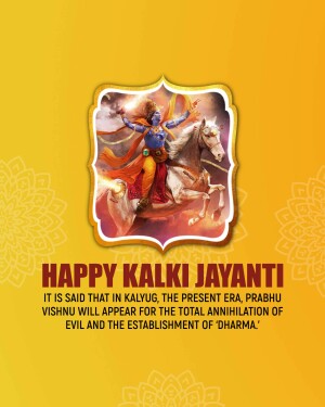 Kalki Jayanti