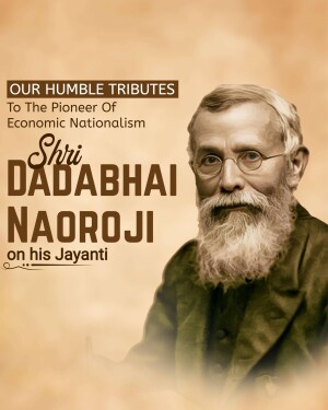 Dadabhai Naoroji Janm Jayanti