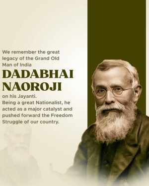 Dadabhai Naoroji Janm Jayanti