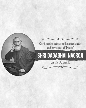 Dadabhai Naoroji Janm Jayanti