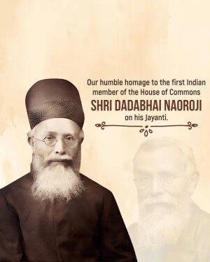 Dadabhai Naoroji Janm Jayanti