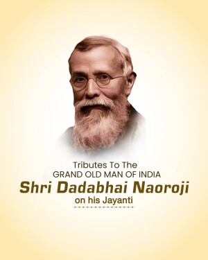 Dadabhai Naoroji Janm Jayanti